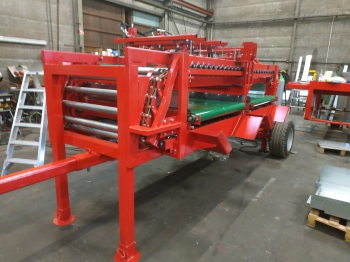 Sorting machines for courgettes